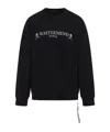 Mastermind Japan Long-sleeve Black T-shirt With Graphic Skull Design In Black