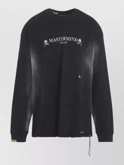 Mastermind Japan Og Vintage Long-sleeved T-shirt In Black