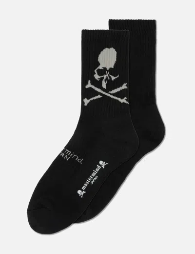 Mastermind Japan Crew Socks 2 In Black