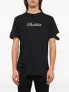 Mastermind Japan Distressed Logo-print T-shirt In Black
