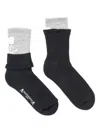 Mastermind Japan Double-layered Socks In Gray