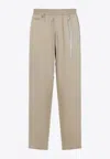 Mastermind Japan Mastermind Relaxed Fit Pants With Elastic Waistband In Sand