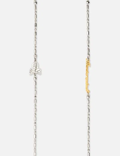 Mastermind Japan Earbud / Eyewear Chain In Metallic