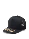 Mastermind Japan Embroidered Cap In 605 Black