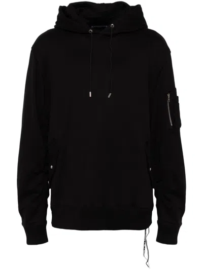 Mastermind Japan Embroidered-logo Hoodie In Black