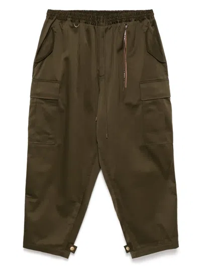 Mastermind Japan Embroidered Logo Trousers
