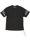 Mastermind Japan Embroidered T-shirt In Black