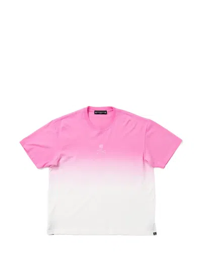 Mastermind Japan Faded Short-sleeve T-shirt In White