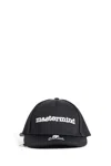 Mastermind Japan Flock Logo Cap In Black
