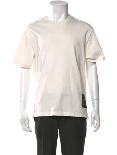 Pre-owned Mastermind Japan Graphic Print Crew Neck T-shirt In White