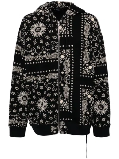 Mastermind Japan Graphic-print Hooded Jacket In Black