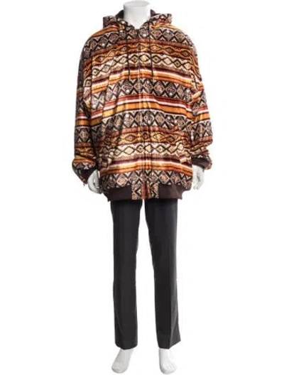 Pre-owned Mastermind Japan Graphic Print Jacket W/ Tags In Orange