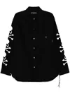 Mastermind Japan Graphic-print Shirt Jacket In Black