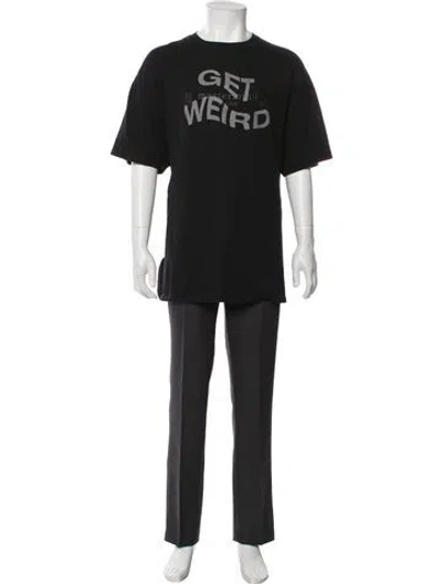 Pre-owned Mastermind Japan Graphic Print Short Sleeve Shirt In Black