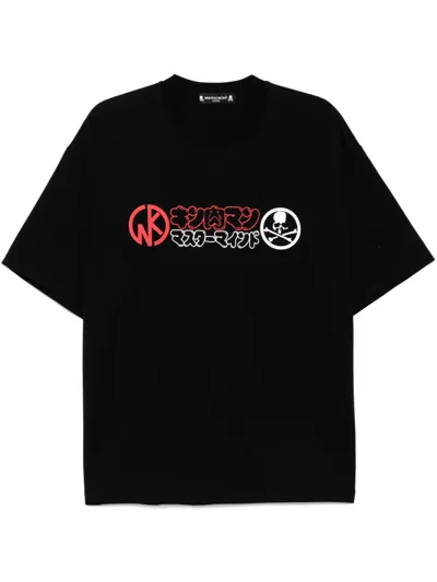 Mastermind Japan X Kinniku Man Buffalo Man T-shirt In Schwarz