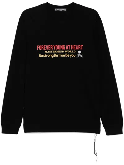 Mastermind Japan Graphic-print T-shirt In Black