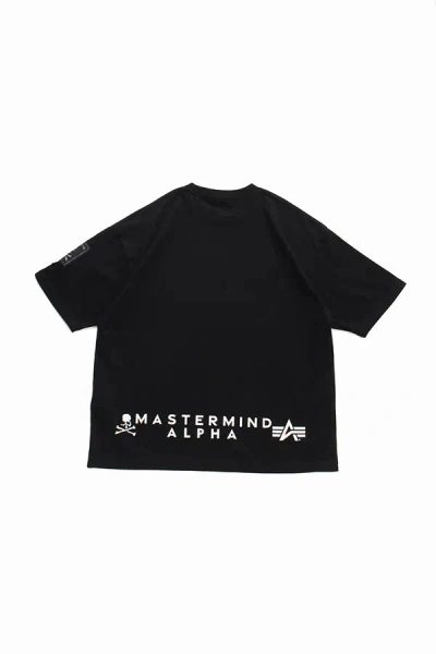 Mastermind Japan Graphic Tee In Black