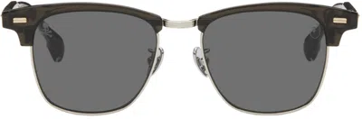 Mastermind Japan Gray & Silver Bape Edition Volume.03 Bmj004 Sunglasses In Black