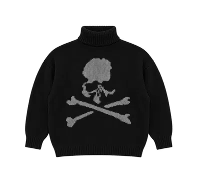 Mastermind Japan High Neck Sweater In Black
