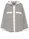 Mastermind Japan Hooded Jacket In Grey
