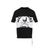 Mastermind Japan Horizontal Blocked Ss Tee In Blue