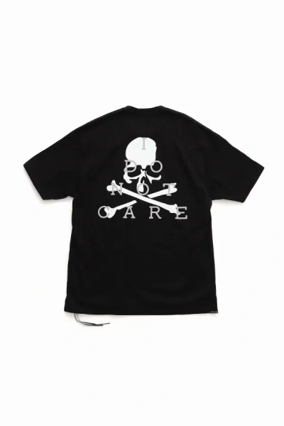 Mastermind Japan I Do Not Care Short Sleeve Tee Regular Fit In Black