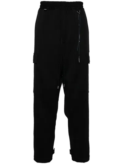 Mastermind Japan Jersey Cargo Pants In Black