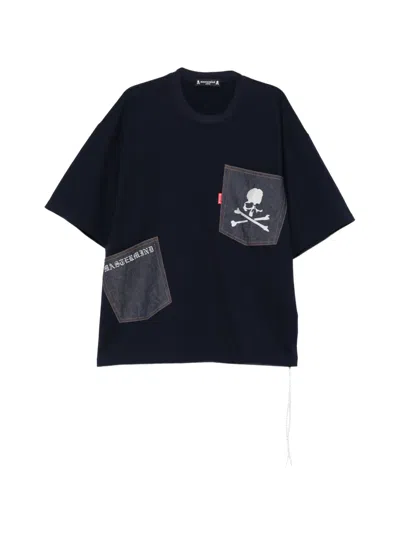 Mastermind Japan Logo-appliqué T-shirt In Black