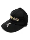Mastermind Japan Logo-embroidered Cap In Black