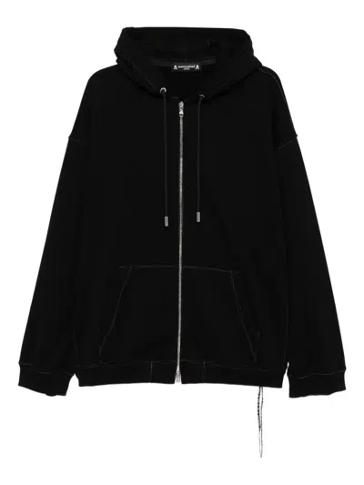 Mastermind Japan Logo-embroidered Hoodie In Black