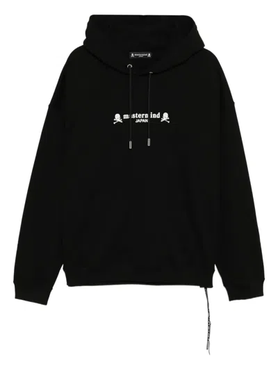 Mastermind Japan Logo-embroidered Hoodie In Black