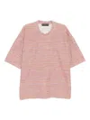 Mastermind Japan Logo-embroidered T-shirt In Pink