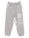 Mastermind Japan Logo-embroidered Track Trousers In Gray