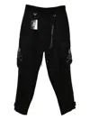 Mastermind Japan Logo-embroidered Trousers In Black