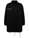 Mastermind Japan Logo Embroidery Parka Coat In Black