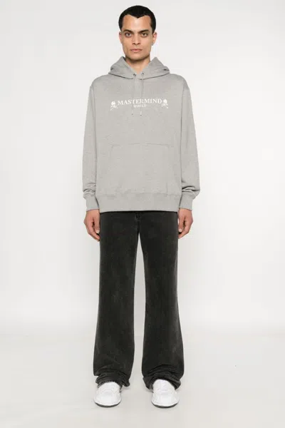 Mastermind Japan Logo Hoodie In Grey