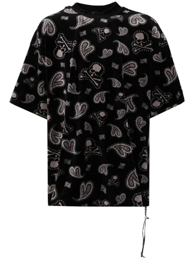Mastermind Japan Logo-monogram T-shirt In Black
