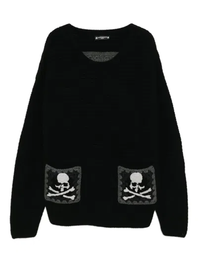 Mastermind Japan Logo-motif Jumper In Black