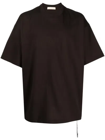 Mastermind Japan Logo-print Cotton T-shirt In Brown