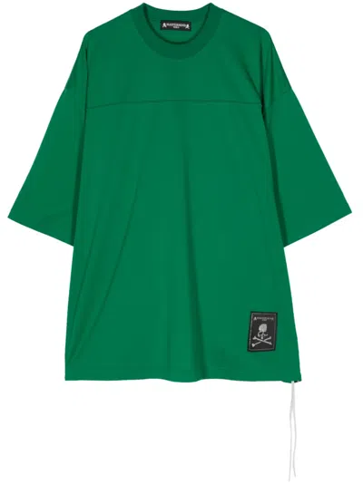 Mastermind Japan Logo-print Crew-neck T-shirt In 绿色