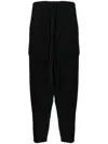 Mastermind Japan Logo-print Fleece-texture Track Pants In Black