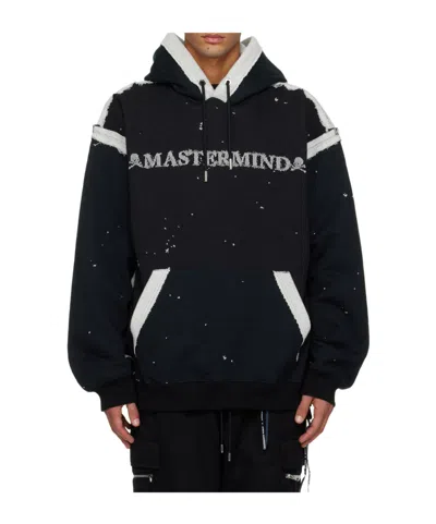 MASTERMIND JAPAN LOGO-PRINT HOODIE