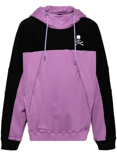 Mastermind Japan Logo Print Hoodie In Purple