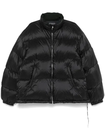 Mastermind Japan Logo-print Puffer Jacket In Black