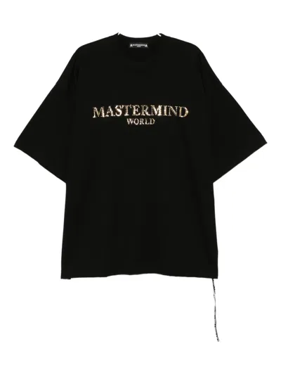 Mastermind Japan Logo-print T-shirt In Black