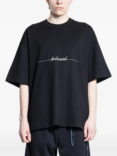 Mastermind Japan Logo-print T-shirt In Black