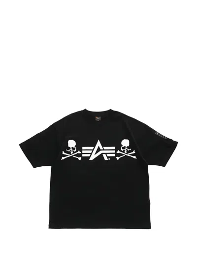 Mastermind Japan Logo-print T-shirt In Black