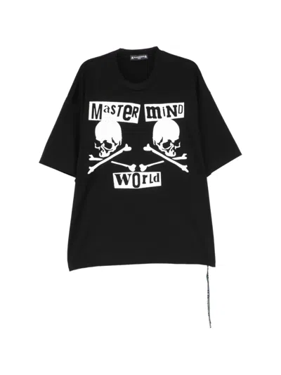 Mastermind Japan Logo-print T-shirt In Black