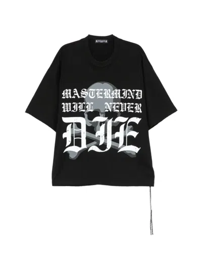 Mastermind Japan Logo-print T-shirt In Black