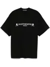 Mastermind Japan 3d Skull-print Cotton T-shirt In Black